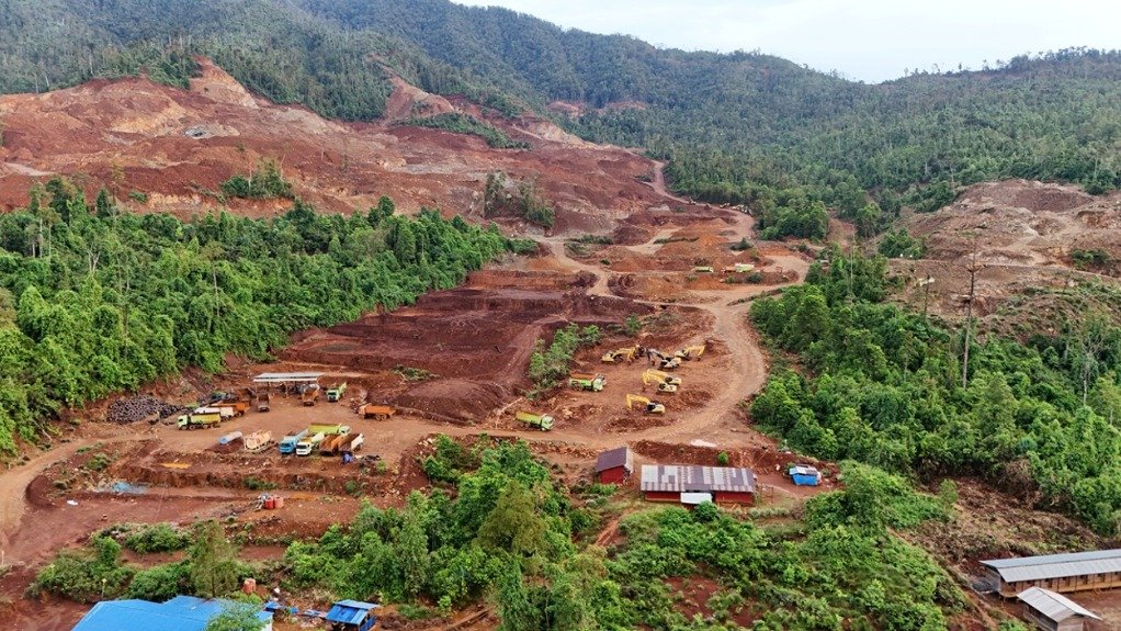 A mine in the DRC