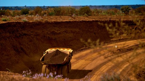 MinRes iron-ore in truck