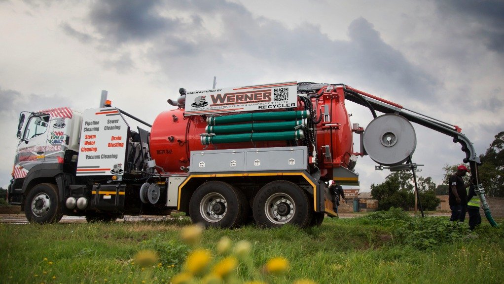 An image of the Werner Amanzi Recycling Combination Vac Jet 