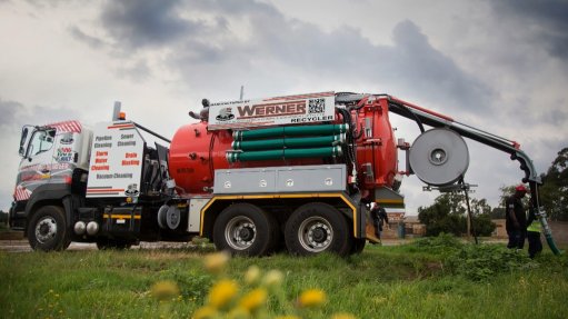 An image of the Werner Amanzi Recycling Combination Vac Jet 