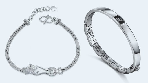 Platinum jewellery.