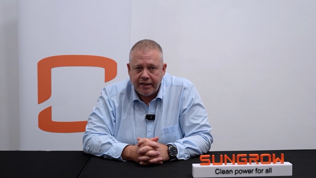 Sungrow Southern Africa Senior Accounts Manager Sean Naude speaks to Engineering News at the Africa Energy Forum in Cape Town.
