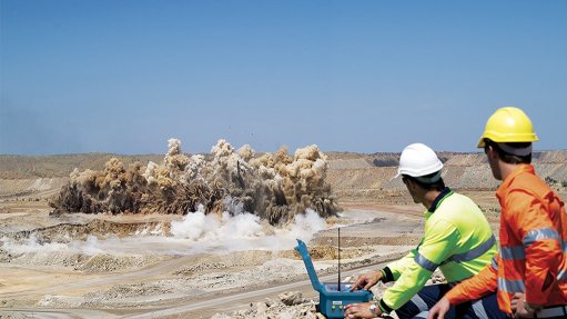 Orica blasting
