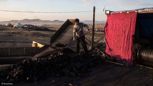 Mongolian coal mine