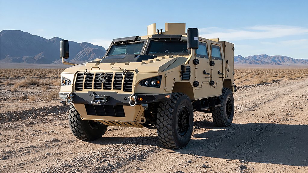 The Simha 4x4 light armoured multipurpose vehicle