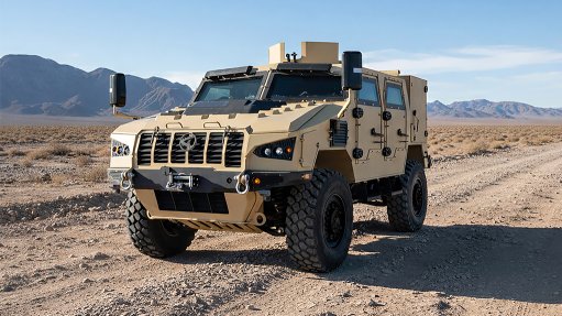 The Simha 4x4 light armoured multipurpose vehicle