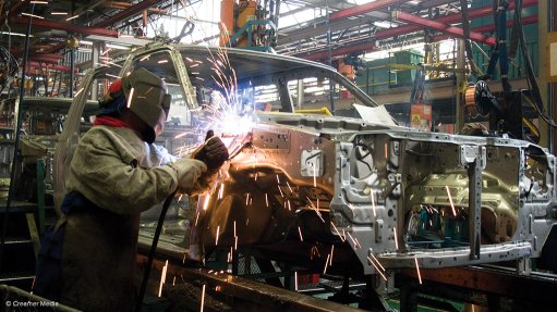 Manufacturing at Nissan's Rosslyn plant
