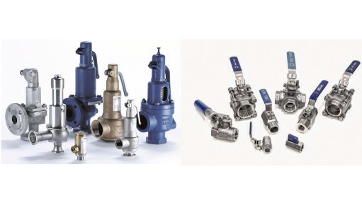 Image of Range of PACE ball valves