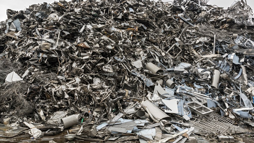 A generic image of metal waste