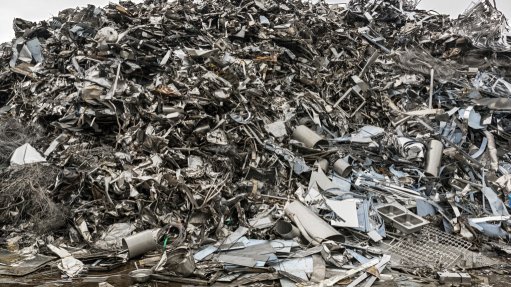 A generic image of metal waste