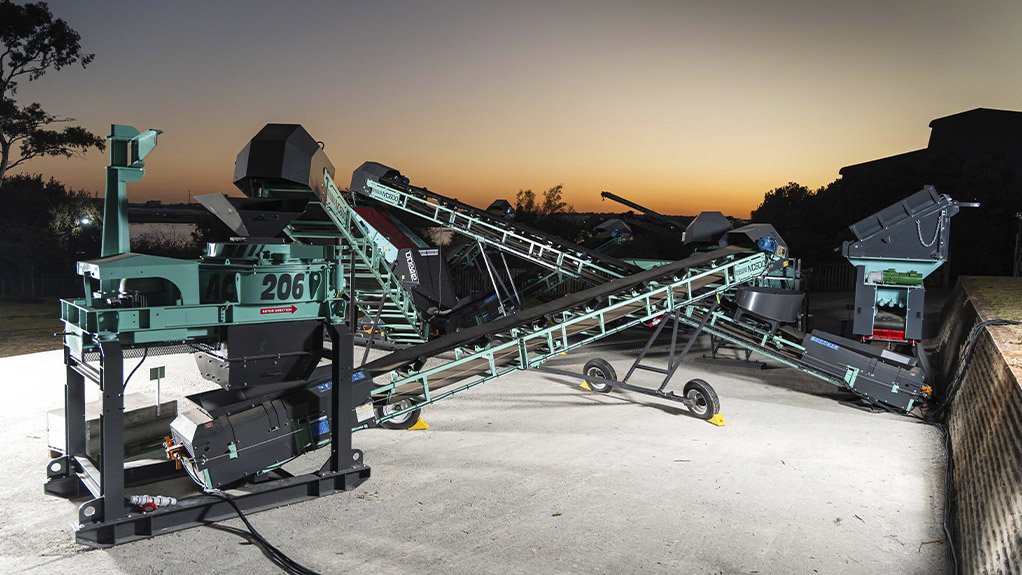 The modular design minimises on-site construction requirements, enabling quicker commissioning and reducing the complexity of new quarry developments