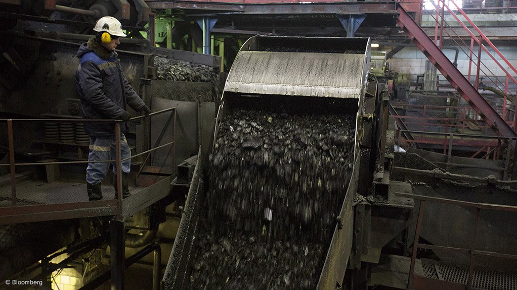 Coal processing plant in Russia