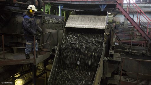 Coal processing plant in Russia