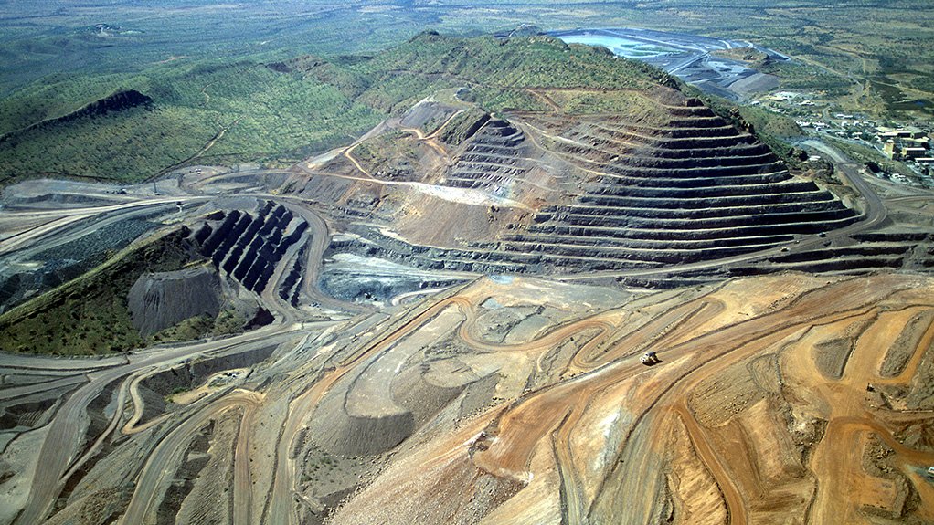 A diamond mine in Western Australia