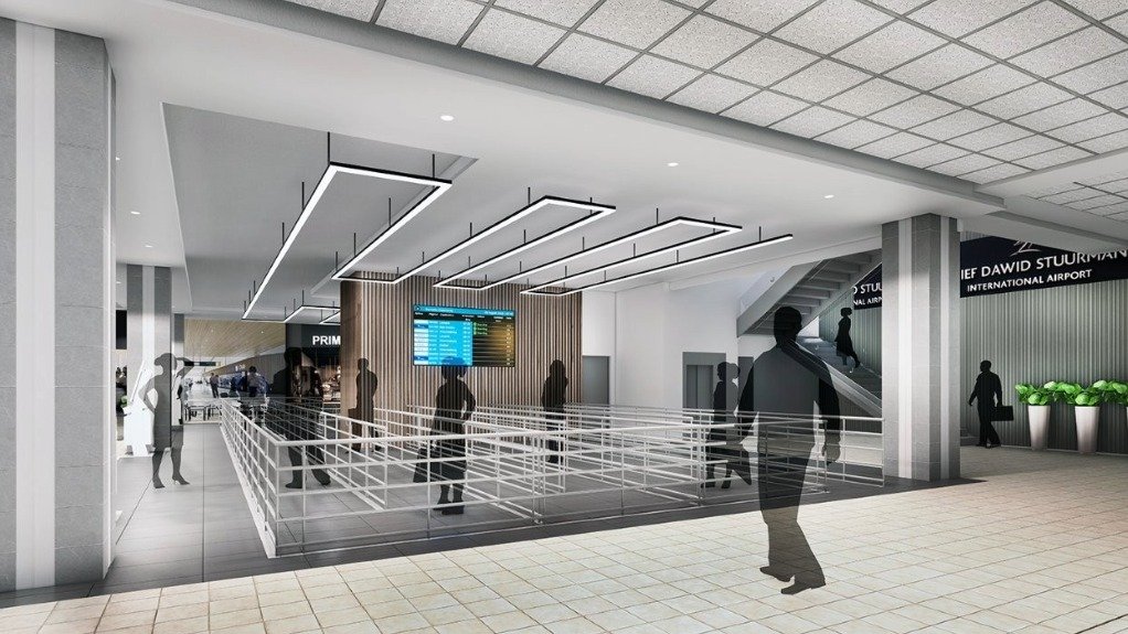 An image of the Chief Dawid Stuurman airport upgrade
