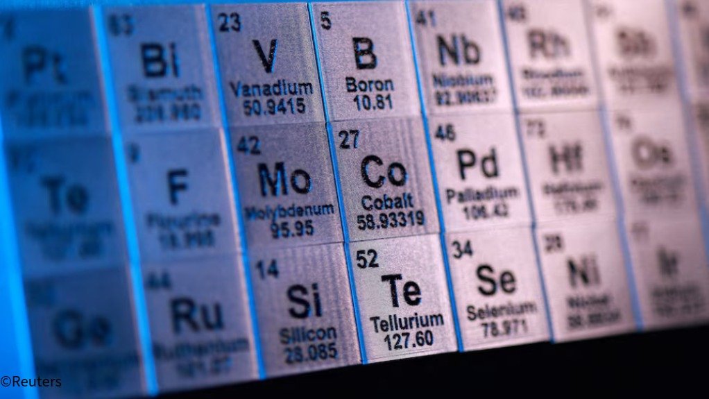 Critical mineral symbols