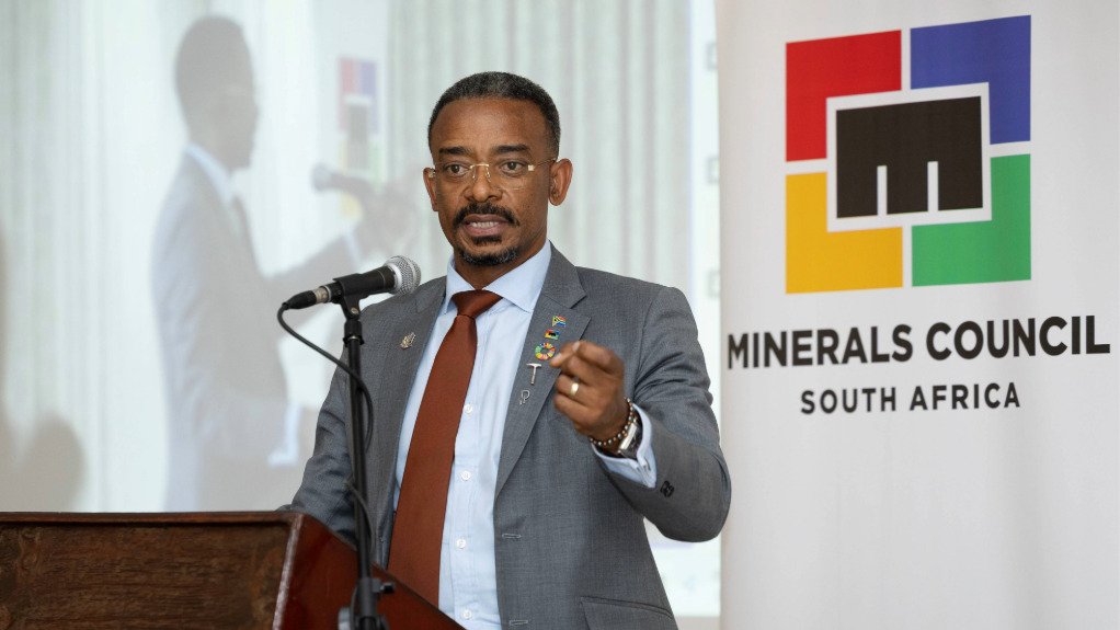 mining industry employers’ association Minerals Council South Africa CEO Mzila Mthenjane