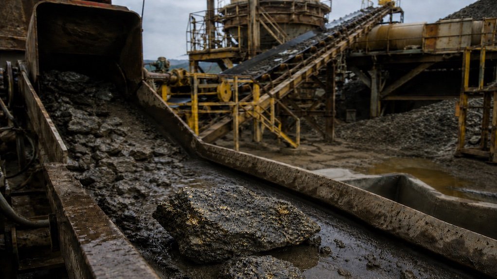 Gold processing plant