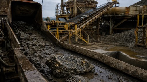 Gold processing plant