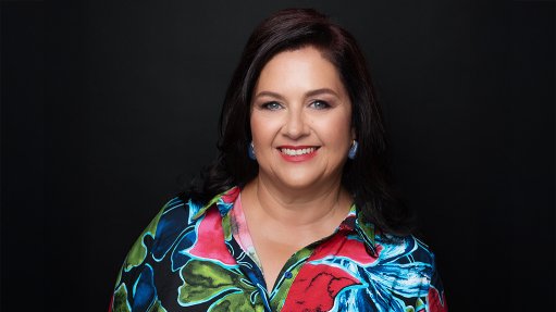 Image of South African National Bottled Water Association CEO Charlotte Metcalf.
