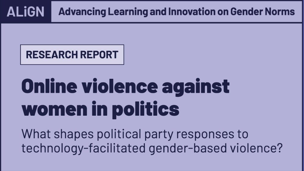 Online violence against women in politics: what shapes political party responses to technology-facilitated gender-based violence?