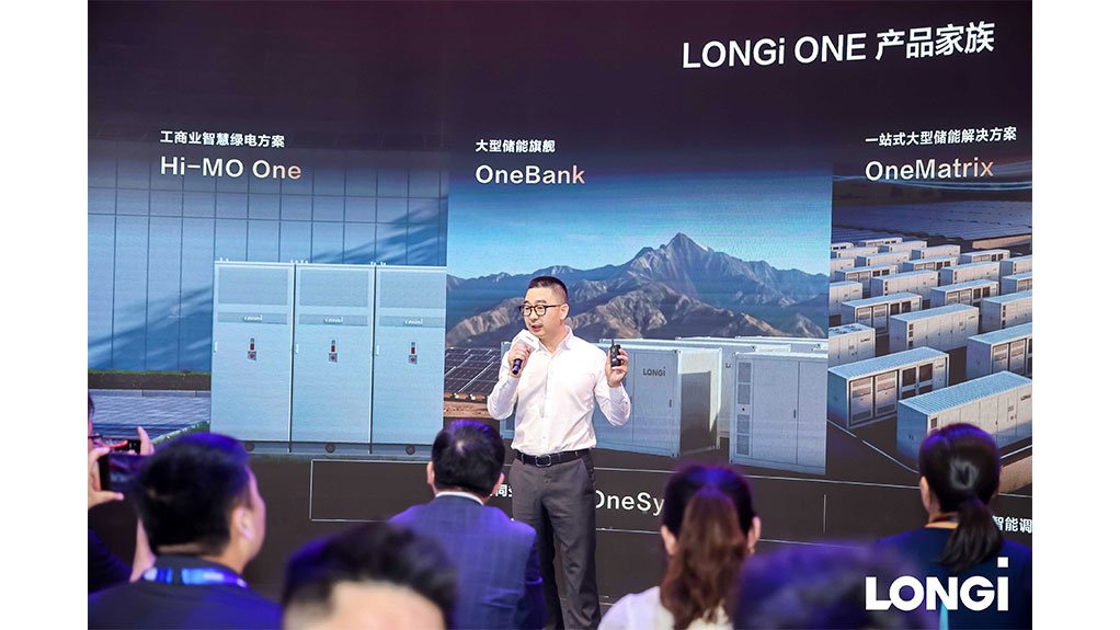 LONGi's Solar-Storage Technology Debuts at SNEC 2026, Building a 