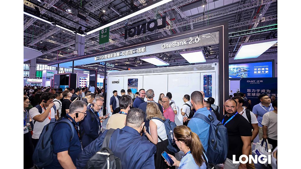 LONGi's Solar-Storage Technology Debuts at SNEC 2026, Building a 