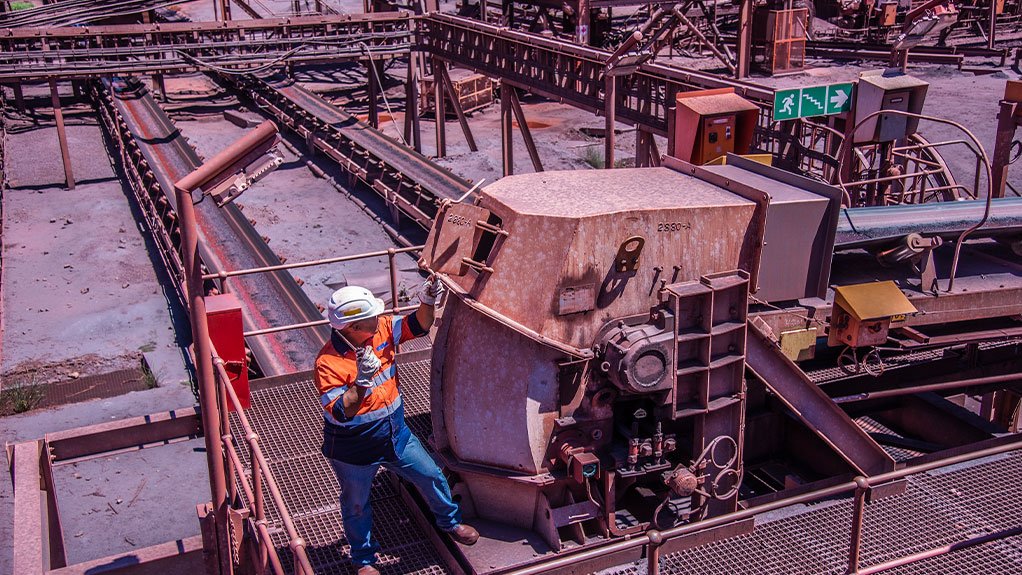Routine inspection of a Weba Chute Systems bucket elevator chute supports reliable material transfer and operational performance