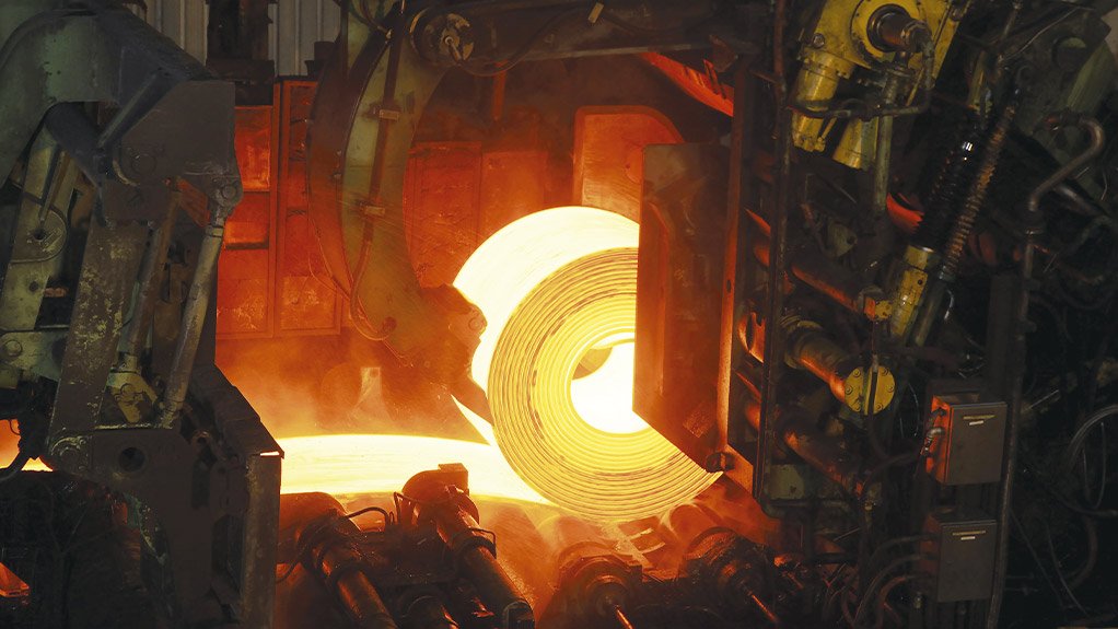 GREEN DEFERRED: The World Steel Association has warned that about half of the world's planned green-steel projects have been delayed, while governments have committed just $20-billion of the $1.5-trillion needed to decarbonise the sector. It added that the current global project pipeline is set to deliver only about 70-million metric tons of green steel yearly by the end of the decade, a fraction of the roughly two-billion tons of total steel production forecast for the same date. Photograph: Bloomberg