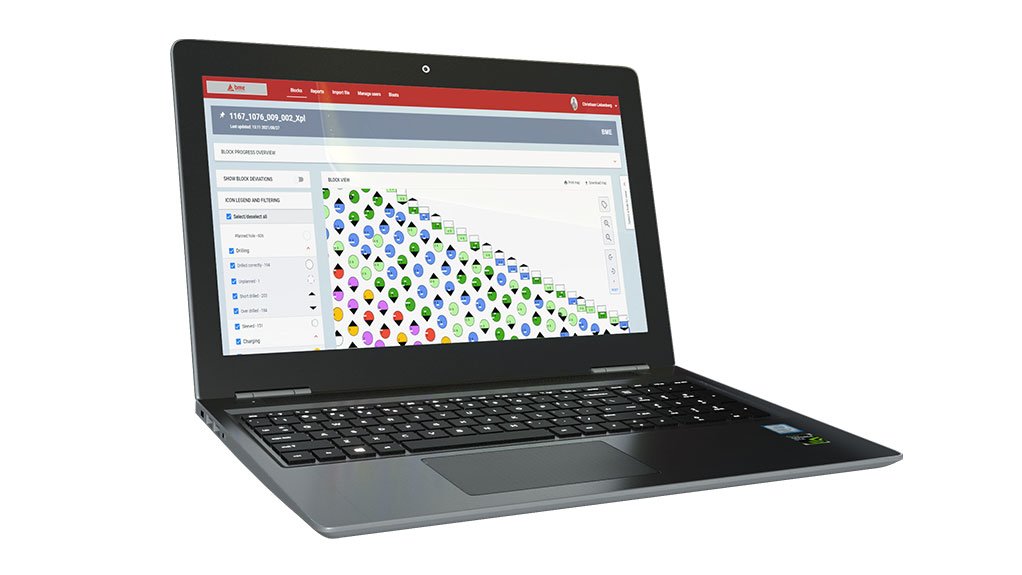 Integrates with BME's Blastmap blast design software for blast designers to seamlessly export blast design files to Xplolog for hole and deck data capturing