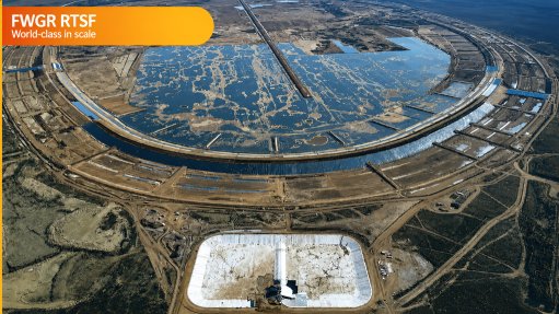 DRDGOLD's Regional Tailing Storage Facility.