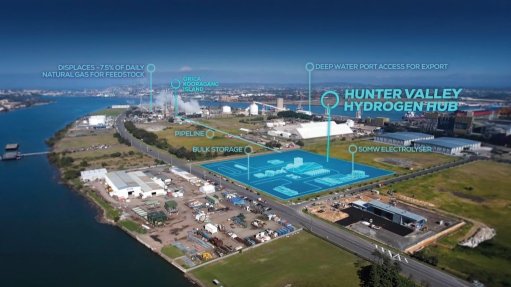 Hunter Valley Hydrogen Hub concept image