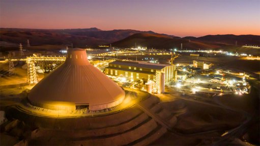 Teck Resources' QB mine, in Chile