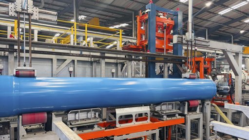 Image of a piping factory