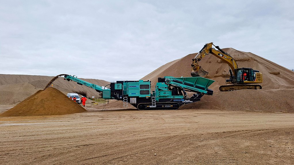 Image of The TwisterTrac VS350E Stage V crusher from Pilot Crushtec