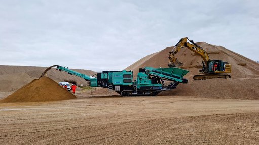 Image of The TwisterTrac VS350E Stage V crusher from Pilot Crushtec