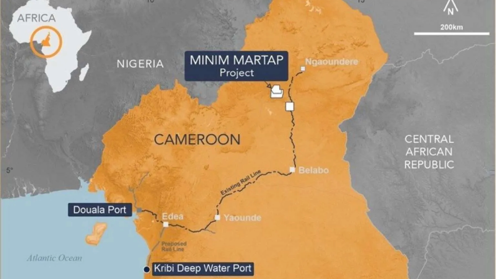 Location map of the Minim Martap