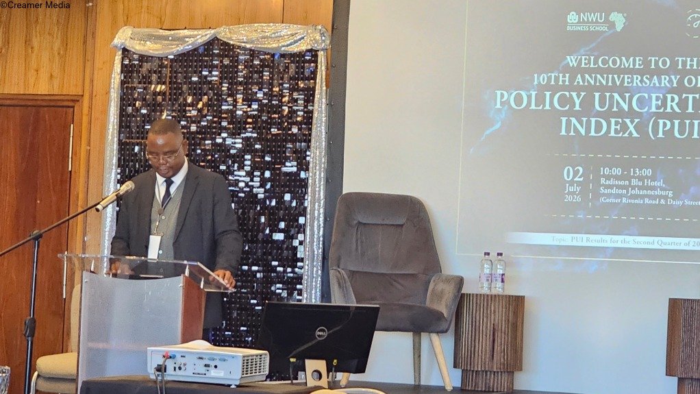 An image of NWU Professor Mabutho Sibanda
