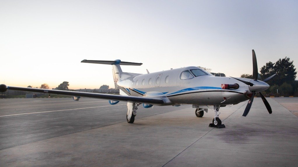 A light aircraft