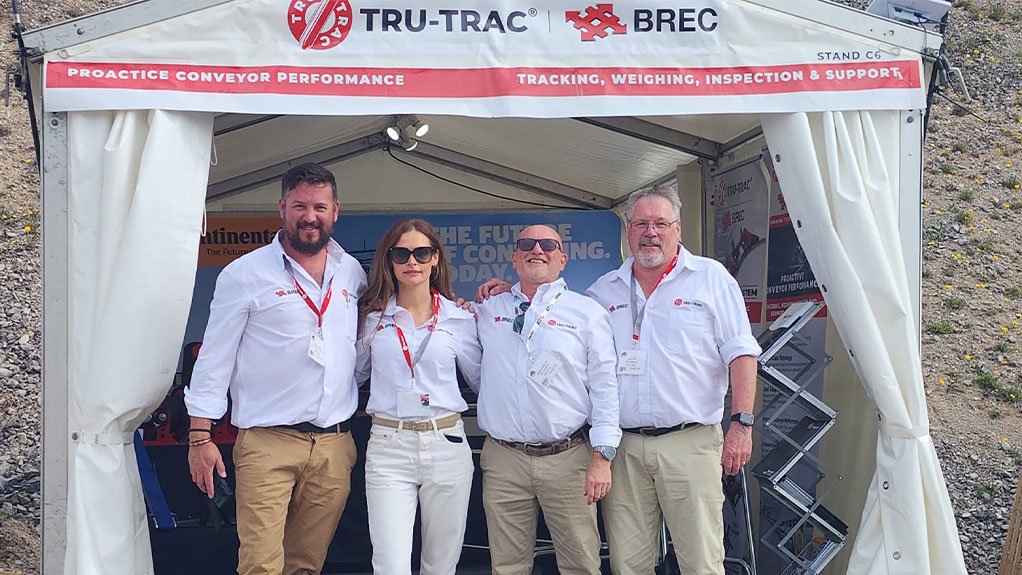 Tru-Trac and BREC team members at Hillhead 2026, reinforcing their strong partnership in the UK market