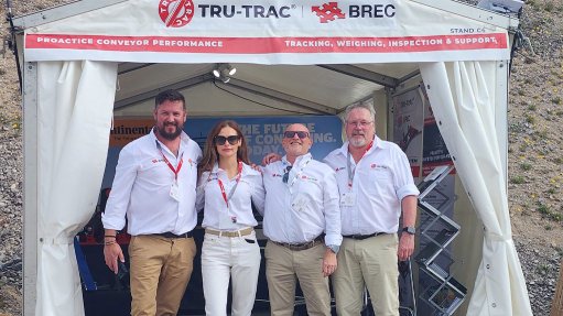 Tru-Trac and BREC team members at Hillhead 2026, reinforcing their strong partnership in the UK market