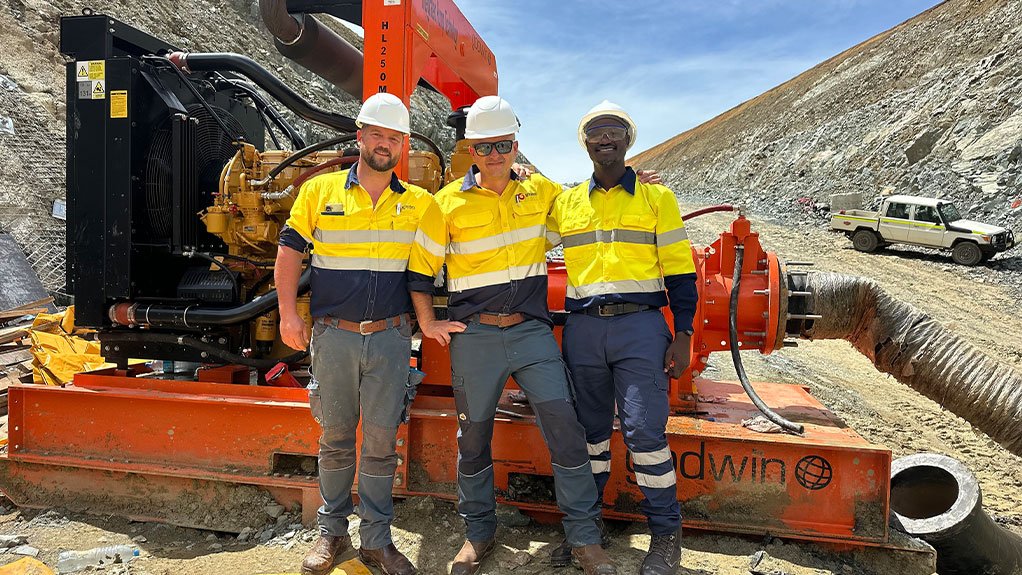 Godwin diesel-driven pumps provide reliable high-volume dewatering performance for demanding mining, construction and industrial applications across Africa