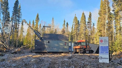 Drillingon Obonga project