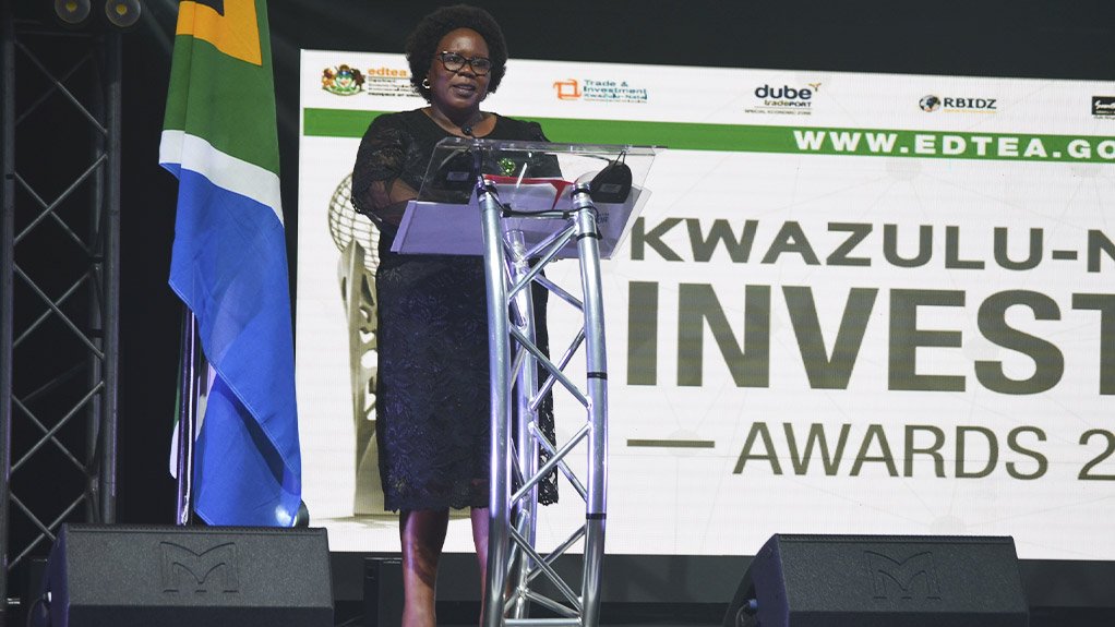 Deputy Minister of Science, Technology and Innovation Dr Nomalungelo Gina