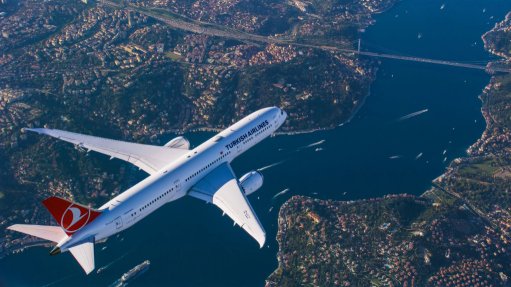 A Turkish Airlines aeroplane