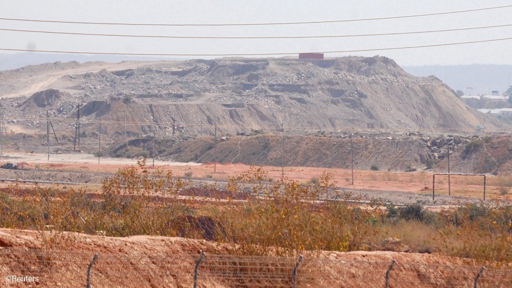 A copper and cobalt mine in the DRC