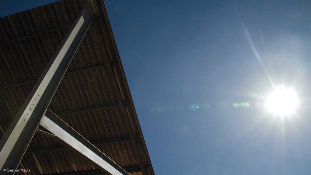 A solar panel