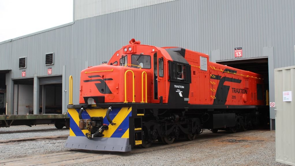 The above image depicts one Traxtion's trains