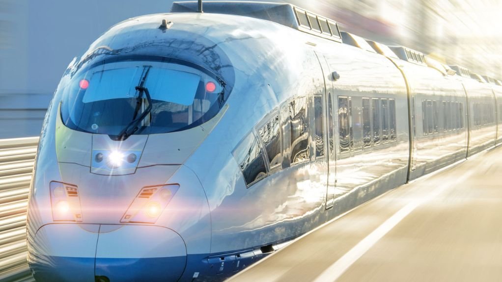 The above image depicts a train