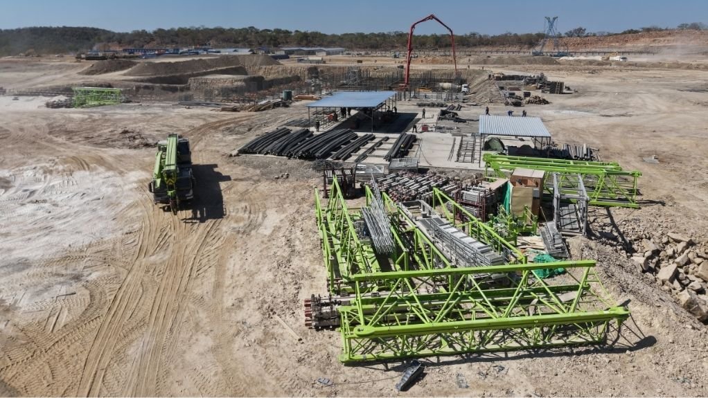 CONSTRUCTION PROGRESSING
Construction of the new power plant in Sinazongwe started in late 2025 and foundation works are under way, with most equipment already bought or in transit